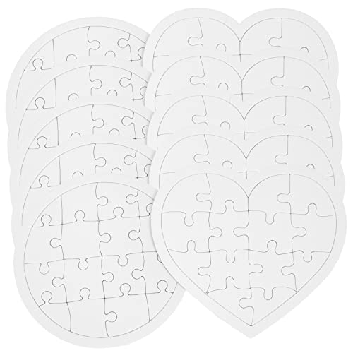 CLISPEED 10 Stück Leere Rätsel Kunsthandwerk Kleinkind Handwerk Basteln für das Handwerk Blankes Puzzle runde Leere Puzzles Machen Sie Ihr eigenes Puzzle Papier Weiß CLISPEED 10 Stück Leere Rätsel Kunsthandwerk Kleinkind Handwerk Basteln für das Handwerk Blankes Puzzle runde Leere Puzzles Machen Sie Ihr eigenes Puzzle Papier Weiß von CLISPEED