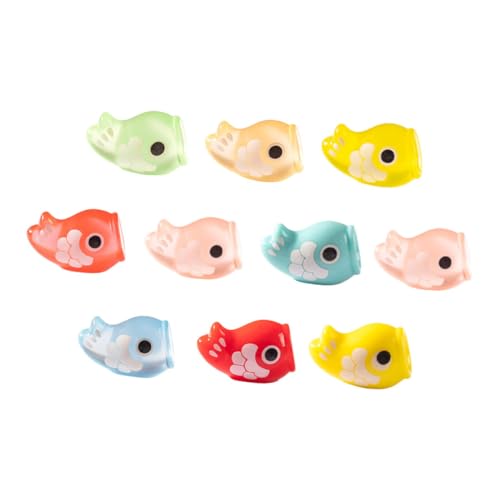 CLISPEED 10 Stück Leuchtende Japanische Karpfen Figuren aus Resin Glow in The Dark Dekoration für Aquarien Puppenhäuser und Bonsai Landschaften Kreatives DIY Zubehör CLISPEED 10 Stück Leuchtende Japanische Karpfen Figuren aus Resin Glow in The Dark Dekoration für Aquarien Puppenhäuser und Bonsai Landschaften Kreatives DIY Zubehör von CLISPEED