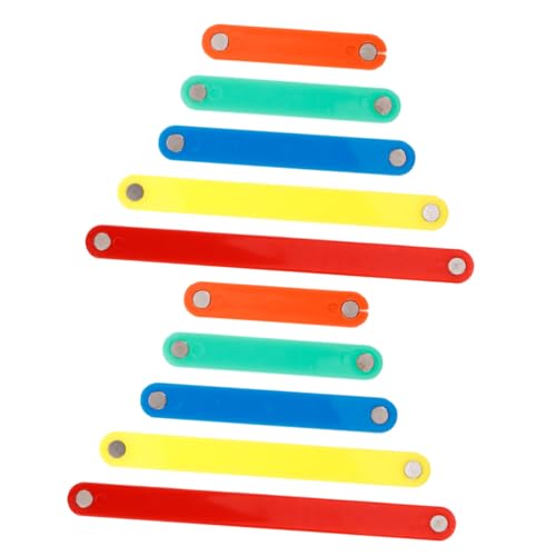 CLISPEED 10 Stück Magnetische Puzzle Bausteine für Teiliges Mathekompetenzen und Räumlicher Vorstellungskraft für Vorschule und Kindergarten in Bunten Farben CLISPEED 10 Stück Magnetische Puzzle Bausteine für Teiliges Mathekompetenzen und Räumlicher Vorstellungskraft für Vorschule und Kindergarten in Bunten Farben von CLISPEED