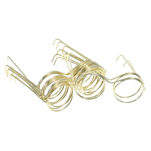 CLISPEED 10 Stück Mini-Brillenspielzeug Rahmen Puppenbrille Miniaturbrille winzig ferngläser kinderferngläser Mini-Puppensonnenbrille zum Basteln Minibrille für Puppen Stahl Golden CLISPEED 10 Stück Mini-Brillenspielzeug Rahmen Puppenbrille Miniaturbrille winzig ferngläser kinderferngläser Mini-Puppensonnenbrille zum Basteln Minibrille für Puppen Stahl Golden von CLISPEED
