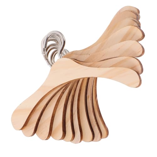 CLISPEED 10 Stück Mini -holzkleidung Rack Puppen Kleiderbügel Kleine Kleiderbügel Mädchen Kleiderbügel Für Puppenzubehör Babypuppenbügel Winzig Kleidungsstück Puppenhaus Größe Bambus CLISPEED 10 Stück Mini -holzkleidung Rack Puppen Kleiderbügel Kleine Kleiderbügel Mädchen Kleiderbügel Für Puppenzubehör Babypuppenbügel Winzig Kleidungsstück Puppenhaus Größe Bambus von CLISPEED