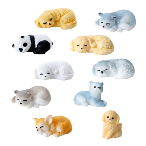 CLISPEED 10 Stück Mini-hundefiguren: Miniatur-hundestatus-welpen-tierfiguren-Spielzeug Für Tisch-Bonsai-blumentopf, Feengarten, Landschaftsdekor, Ornament CLISPEED 10 Stück Mini-hundefiguren: Miniatur-hundestatus-welpen-tierfiguren-Spielzeug Für Tisch-Bonsai-blumentopf, Feengarten, Landschaftsdekor, Ornament von CLISPEED