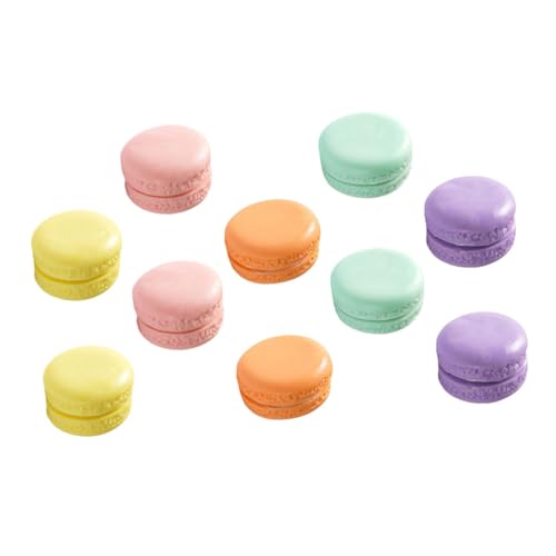 CLISPEED 10 Stück Requisiten für den Dessertladen Nachtisch Künstliche Lebensmittel-Requisiten gefälschter Macaron Mini Künstliches Macaron- Kuchen-Dessert-Modell PVC CLISPEED 10 Stück Requisiten für den Dessertladen Nachtisch Künstliche Lebensmittel-Requisiten gefälschter Macaron Mini Künstliches Macaron- Kuchen-Dessert-Modell PVC von CLISPEED