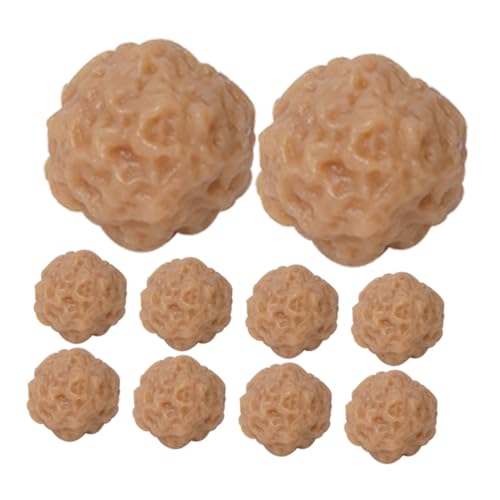 CLISPEED 10 Stück Teiliges PVC Realistische Rindfleisch Fleischbällchen Deko Requisiten für Küche Party Fotografie Detailgetreu Künstliche Fleischbällchen CLISPEED 10 Stück Teiliges PVC Realistische Rindfleisch Fleischbällchen Deko Requisiten für Küche Party Fotografie Detailgetreu Künstliche Fleischbällchen von CLISPEED