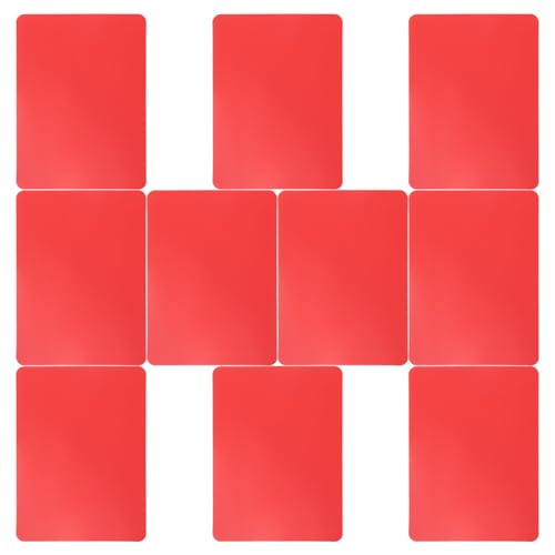CLISPEED 10 Stück Teiliges Poker Cut Cards Professioneller Pokerspiel zubehör Glatte Oberfläche Praktische Kartenausgabe für Hold und Poker Spiele von CLISPEED