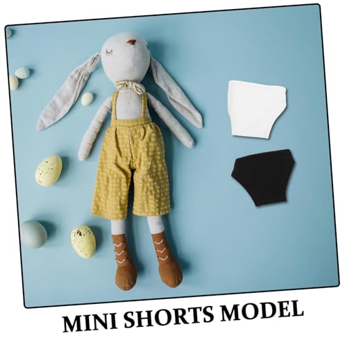 CLISPEED 10 Stück Teiliges Puppen Unterwäsche Shorts aus Polyester Scale Waschbare Shorts für Mädchen Puppen Austauschbare Puppenkleidung Zubehör für Rollenspiele von CLISPEED