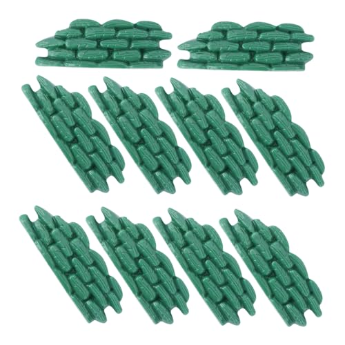 CLISPEED 10 Stück Teiliges Sandbag Bunker Modellset Robustem Kunststoff Grün Detailreiche Dekoration für Kreative Kampf Szenen und Fantasievolles Zufällige Farbe Zufällige Farbe CLISPEED 10 Stück Teiliges Sandbag Bunker Modellset Robustem Kunststoff Grün Detailreiche Dekoration für Kreative Kampf Szenen und Fantasievolles Zufällige Farbe Zufällige Farbe von CLISPEED