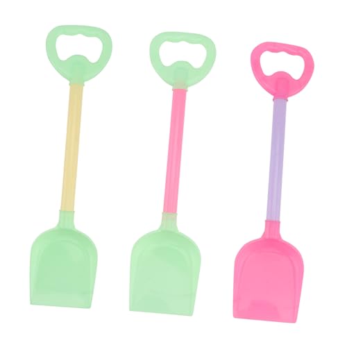 CLISPEED 10 Stück Teiliges Sandspielzeug Bunte Kunststoff Sandschaufeln Lange Strandspielzeuge zum Buddeln Robust Sicher für Sandkasten und Strandspaß Zufällige Farbe Zufällige Farbe von CLISPEED