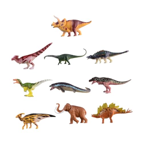 CLISPEED 10 Stück Teiliges Simulierte Dinosaurier Figuren Realistisch Leicht Tragbar Pädagogisch für Kreative Fantasie CLISPEED 10 Stück Teiliges Simulierte Dinosaurier Figuren Realistisch Leicht Tragbar Pädagogisch für Kreative Fantasie von CLISPEED