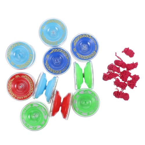 CLISPEED 10 Stück Teiliges Yo-yo für Tragbares Robust und Sicher Fördert Frühkindliche Entwicklung für Outdoor und Indoor Spielspaß CLISPEED 10 Stück Teiliges Yo-yo für Tragbares Robust und Sicher Fördert Frühkindliche Entwicklung für Outdoor und Indoor Spielspaß von CLISPEED