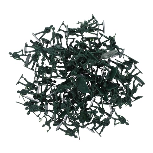 CLISPEED 100 Stück Teiliges Mini Soldaten Modellset Militärgrün Kleine Soldatenfiguren für Sandspieltisch Detaillierte Miniatur Figuren Leicht Sammler Dekorationsspielzeug CLISPEED 100 Stück Teiliges Mini Soldaten Modellset Militärgrün Kleine Soldatenfiguren für Sandspieltisch Detaillierte Miniatur Figuren Leicht Sammler Dekorationsspielzeug von CLISPEED