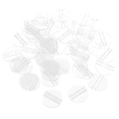 CLISPEED 100 Stück Transparente Kartenhalter mit Spielkarten und Visitenkartenständer für Büro und Brettspiele Stabiler Kartenorganizer für Starke Karten Zubehör für Schreibtisch und von CLISPEED