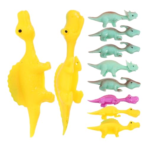 CLISPEED 10Stücke Teiliges Dinosaurier Finger Schleuder Lustige Spiele für Erwachsene für Partys und Outdoor Aktivitäten Hochwertiges TPR Material Sicher CLISPEED 10Stücke Teiliges Dinosaurier Finger Schleuder Lustige Spiele für Erwachsene für Partys und Outdoor Aktivitäten Hochwertiges TPR Material Sicher von CLISPEED
