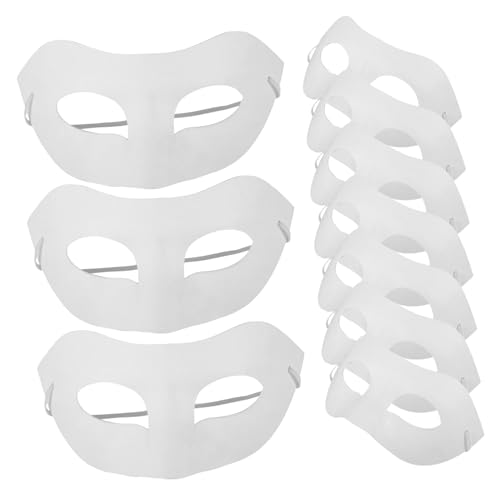 CLISPEED 10st Handbemalte Maske Selber Machen Bemalbare Masken Liefert Masken Aus Pappmaché Katzenmaske Venezianische Augenmaske Doktor Fuchs Cosplay-masken Weiß Malen Papier Fräulein Leer CLISPEED 10st Handbemalte Maske Selber Machen Bemalbare Masken Liefert Masken Aus Pappmaché Katzenmaske Venezianische Augenmaske Doktor Fuchs Cosplay-masken Weiß Malen Papier Fräulein Leer von CLISPEED
