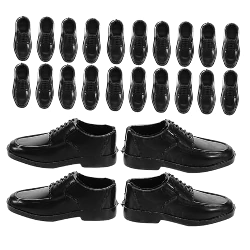 CLISPEED 12 Paare Miniaturschuhe für Puppen Elegante Jungenkostüm Accessoires Langlebige und Hochwertige Schuhe für Puppenhaus Spiele und Rollenspiele Puppen Geeignet CLISPEED 12 Paare Miniaturschuhe für Puppen Elegante Jungenkostüm Accessoires Langlebige und Hochwertige Schuhe für Puppenhaus Spiele und Rollenspiele Puppen Geeignet von CLISPEED