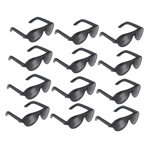 CLISPEED 12 Stück Mini -Sonnenbrille Zubehör Für Babypuppen Sonnenbrillen Basteln Puppenzubehör Kleine Puppen Puppenbrillen Mädchen Gläser Mini-Sonnenbrille Zum Basteln Schwarz CLISPEED 12 Stück Mini -Sonnenbrille Zubehör Für Babypuppen Sonnenbrillen Basteln Puppenzubehör Kleine Puppen Puppenbrillen Mädchen Gläser Mini-Sonnenbrille Zum Basteln Schwarz von CLISPEED