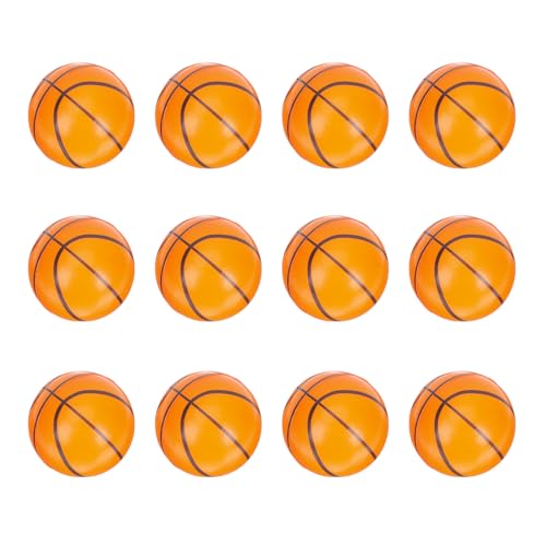CLISPEED 12 Stück Mini Sportbälle Stressbälle Schaumstoff Basketballs zum Quetschen Fidget für Erwachsene zur Stressbewältigung CLISPEED 12 Stück Mini Sportbälle Stressbälle Schaumstoff Basketballs zum Quetschen Fidget für Erwachsene zur Stressbewältigung von CLISPEED