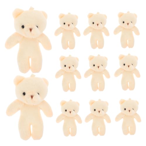 CLISPEED 12 Stück Mini-bärpuppe Massenteddys Kleines Bärenornament Hochzeitsdekor Kleine Masse Plüschbären Masse Babyspielzeug Kuscheltiere, Kleine Tragen Dekoration Winzig Stoff CLISPEED 12 Stück Mini-bärpuppe Massenteddys Kleines Bärenornament Hochzeitsdekor Kleine Masse Plüschbären Masse Babyspielzeug Kuscheltiere, Kleine Tragen Dekoration Winzig Stoff von CLISPEED