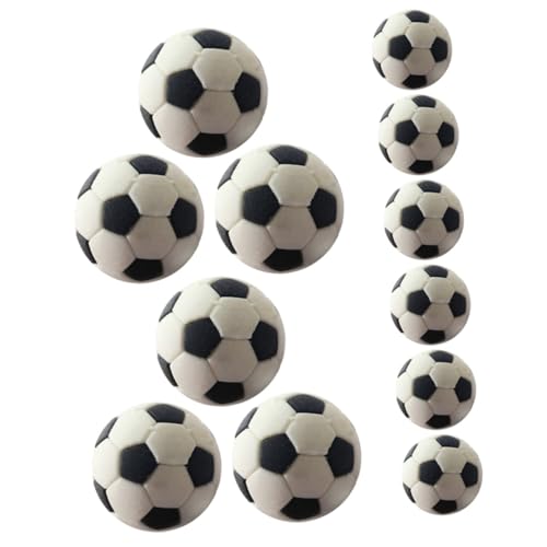 CLISPEED 12 Stück Miniatur Fußball Mini Soccer Bälle für Puppenhaus Dekoration Langlebig und Sicher für Mini Haus Möbel und Landschaftsarrangements CLISPEED 12 Stück Miniatur Fußball Mini Soccer Bälle für Puppenhaus Dekoration Langlebig und Sicher für Mini Haus Möbel und Landschaftsarrangements von CLISPEED