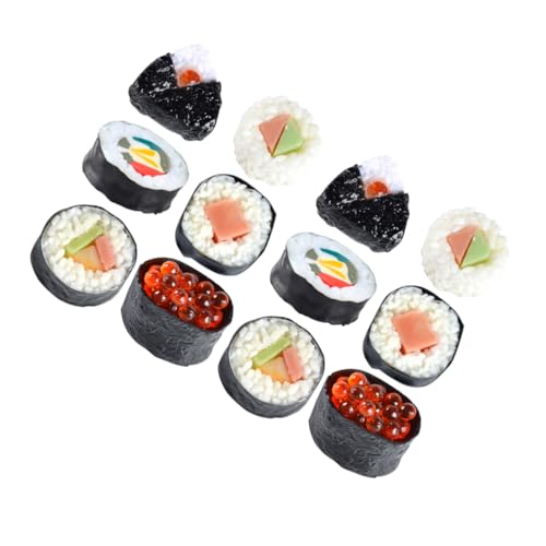 CLISPEED 12 Stück Sushi -modellrequisiten Sushi-Form Gefälschtes Sushi Sushi-Requisiten Vorgeben Sushi Mini Stütze Machen Sushi-Simulation Realistisch Künstlich Sushi- PVC CLISPEED 12 Stück Sushi -modellrequisiten Sushi-Form Gefälschtes Sushi Sushi-Requisiten Vorgeben Sushi Mini Stütze Machen Sushi-Simulation Realistisch Künstlich Sushi- PVC von CLISPEED