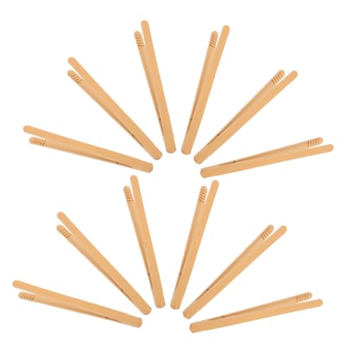 CLISPEED 12 Stück Teiliges Bambus Pinzettenset Montessori Feinmotorik Lernspielzeug Leichte Robuste Bambuszangen für Perlen Snacks und Schadstofffrei Nachhaltiges Material Fördert Eltern CLISPEED 12 Stück Teiliges Bambus Pinzettenset Montessori Feinmotorik Lernspielzeug Leichte Robuste Bambuszangen für Perlen Snacks und Schadstofffrei Nachhaltiges Material Fördert Eltern von CLISPEED