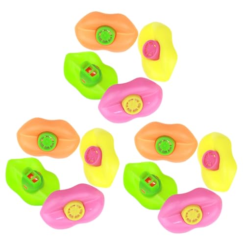 CLISPEED 12 Stück Teiliges Kleine Bunte Kinderpfeifen aus Kunststoff Tragbare Cartoon Trillerpfeifen für Party Schule Musikspielzeug zur Frühkindlichen und Zufällige Farbe Zufällige Farbe CLISPEED 12 Stück Teiliges Kleine Bunte Kinderpfeifen aus Kunststoff Tragbare Cartoon Trillerpfeifen für Party Schule Musikspielzeug zur Frühkindlichen und Zufällige Farbe Zufällige Farbe von CLISPEED