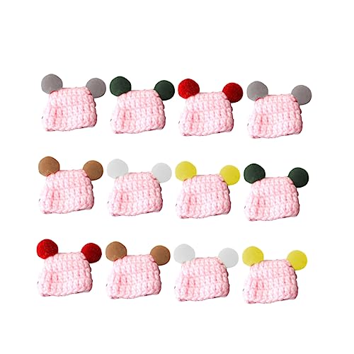 CLISPEED 12 Stück Teiliges Mini Hüte Dekorationen für Puppen Handgemachte Strickmützen Bastelbedarf für Bunten Farben für Kreative DIY Projekte und Schulaktivitäten CLISPEED 12 Stück Teiliges Mini Hüte Dekorationen für Puppen Handgemachte Strickmützen Bastelbedarf für Bunten Farben für Kreative DIY Projekte und Schulaktivitäten von CLISPEED