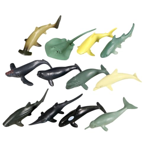 CLISPEED 12 Stück Teiliges Miniatur Meer Tier Figuren aus Hochwertigem Kunststoff Realistische Meereslebewesen Modelle Leichte Robuste Deko für Aquarium und Unterwasser Themen CLISPEED 12 Stück Teiliges Miniatur Meer Tier Figuren aus Hochwertigem Kunststoff Realistische Meereslebewesen Modelle Leichte Robuste Deko für Aquarium und Unterwasser Themen von CLISPEED