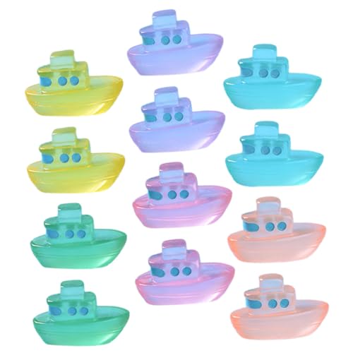 CLISPEED 12 Stück Teiliges Miniatur Resin Boote Leuchtende Deko für Garten Auto Balkon Langlebige Handgefertigte Mini Schiffe für Mikro Landschaften Wetterfest und Vielseitig Einsetzbar CLISPEED 12 Stück Teiliges Miniatur Resin Boote Leuchtende Deko für Garten Auto Balkon Langlebige Handgefertigte Mini Schiffe für Mikro Landschaften Wetterfest und Vielseitig Einsetzbar von CLISPEED