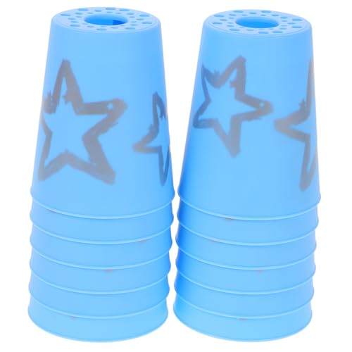 CLISPEED 12stücke Stapelbar Tassen Spiel Geschwindigkeit Training Tassen Spiele Tassenset Für Partys Und Zusammenkünfte von CLISPEED