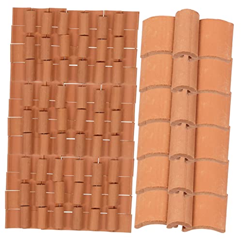 CLISPEED 120Stücke Dachfliesen Modelle für Mikrolandschaften Realistische Dachziegel für Puppenhäuser und Gebäude Deko für Sandtisch Szenen und Architektur Layouts CLISPEED 120Stücke Dachfliesen Modelle für Mikrolandschaften Realistische Dachziegel für Puppenhäuser und Gebäude Deko für Sandtisch Szenen und Architektur Layouts von CLISPEED