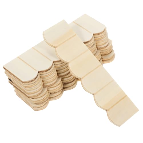 CLISPEED 12Stücke Dachziegel aus Holz für Puppenhaus Dekoration Vielseitiges Zubehör für DIY Szenen Natürliche für Requisiten für Kreative Bastelprojekte CLISPEED 12Stücke Dachziegel aus Holz für Puppenhaus Dekoration Vielseitiges Zubehör für DIY Szenen Natürliche für Requisiten für Kreative Bastelprojekte von CLISPEED