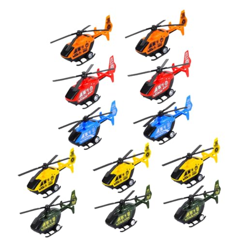 CLISPEED 12Stücke Kreative Rückziehhubschrauber für Bunte Modelle Interessantes Design für Outdoor Spiele für Jungen und Mädchen CLISPEED 12Stücke Kreative Rückziehhubschrauber für Bunte Modelle Interessantes Design für Outdoor Spiele für Jungen und Mädchen von CLISPEED
