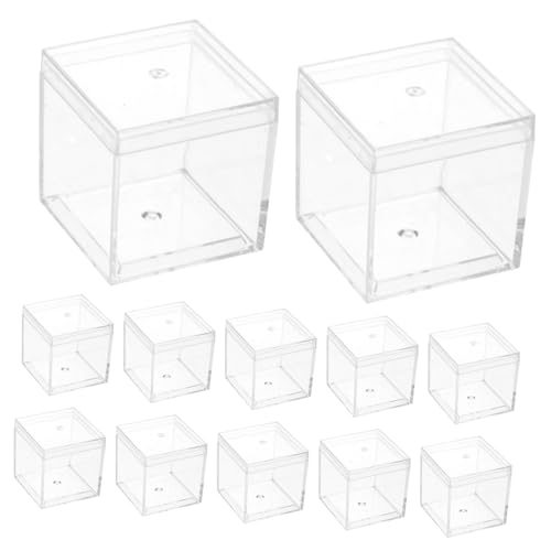 CLISPEED 12Stücke Transparente Aufbewahrungsboxen Für Mineralproben Probenanzeige Behälter Für Insekten Schmuck Sammlung CLISPEED 12Stücke Transparente Aufbewahrungsboxen Für Mineralproben Probenanzeige Behälter Für Insekten Schmuck Sammlung von CLISPEED