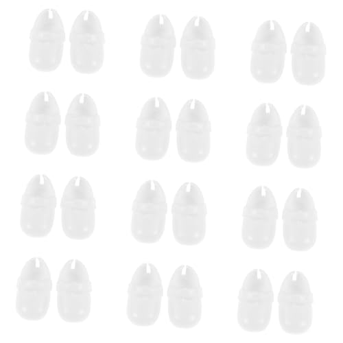 CLISPEED 135 Paare Miniatur Dollenschuhe für Puppen Bunte rutschfeste Boots als Realistische Accessoires für Rollenspiele und Puppenhäuser für Kreative Spielmöglichkeiten von CLISPEED