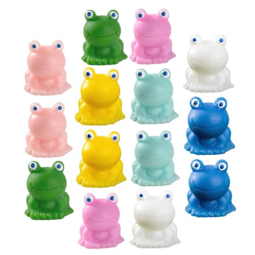 CLISPEED 14 Stück Teiliges Mini Frosch Figuren aus Harz Niedliche Miniatur Tier Modelle Matte Miniatur Frosch Statuen für Garten und Micro Landschaftsdekoration für Indoor und Outdoor CLISPEED 14 Stück Teiliges Mini Frosch Figuren aus Harz Niedliche Miniatur Tier Modelle Matte Miniatur Frosch Statuen für Garten und Micro Landschaftsdekoration für Indoor und Outdoor von CLISPEED