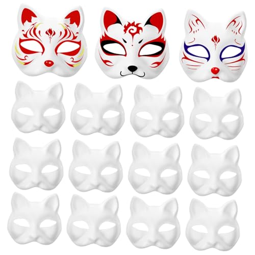 CLISPEED Weiße Party Masken DIY Bemalbare Blanko Masken Für Karneval Halloween Und Festlichkeiten Umweltfreundliche Papiermasken Für Kreative Bastelprojekte CLISPEED Weiße Party Masken DIY Bemalbare Blanko Masken Für Karneval Halloween Und Festlichkeiten Umweltfreundliche Papiermasken Für Kreative Bastelprojekte von CLISPEED