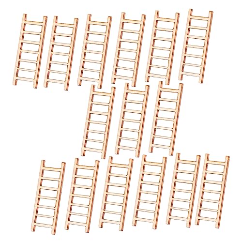 CLISPEED 15 Stück Mikro-Landschaftsverzierung Mini-Leiter-Handwerk Minileitern zum Basteln winzige Möbel House Decoration holzdeko Leiter Ornamente Mikrolandschaftsverzierung hölzern CLISPEED 15 Stück Mikro-Landschaftsverzierung Mini-Leiter-Handwerk Minileitern zum Basteln winzige Möbel House Decoration holzdeko Leiter Ornamente Mikrolandschaftsverzierung hölzern von CLISPEED