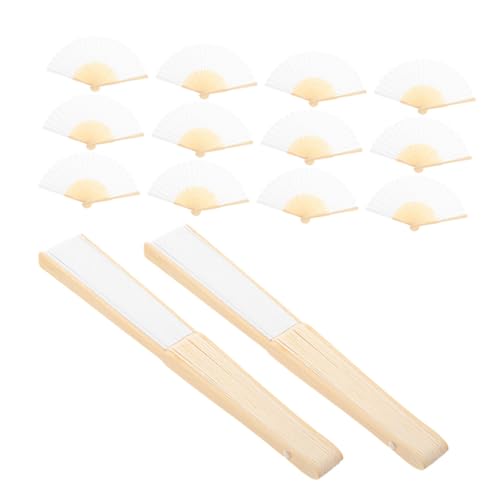 CLISPEED 15 Stück Teiliges Faltbare Papierfächer Weiß aus und Papier für DIY Handfächer Hochzeit Party Dekoration Basteln Geschenkidee für Damen und Sommerveranstaltungen CLISPEED 15 Stück Teiliges Faltbare Papierfächer Weiß aus und Papier für DIY Handfächer Hochzeit Party Dekoration Basteln Geschenkidee für Damen und Sommerveranstaltungen von CLISPEED