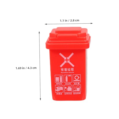 CLISPEED 15 Stück Teiliges Miniatur Mülltonnen für Detaillierten Sortierbehältern Pädagogisches Puppenhaus Zubehör zur Abfalltrennung Interaktives Lernspielzeug für Zuhause und Schule CLISPEED 15 Stück Teiliges Miniatur Mülltonnen für Detaillierten Sortierbehältern Pädagogisches Puppenhaus Zubehör zur Abfalltrennung Interaktives Lernspielzeug für Zuhause und Schule von CLISPEED