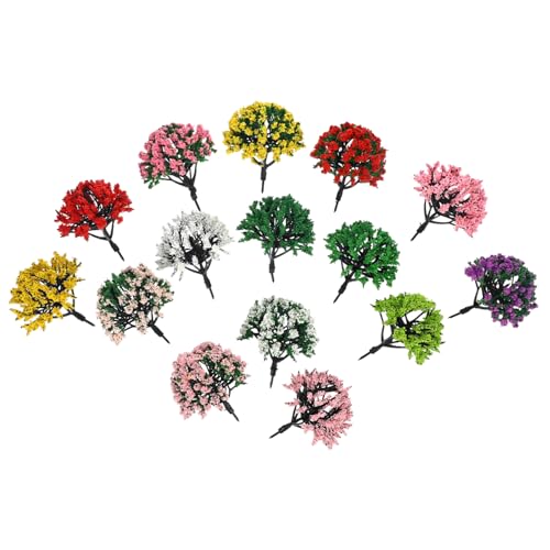 CLISPEED 15 Stück Teiliges Modellbau Bäume Realistische Miniatur Bäume Farbige Baumfiguren für Diorama Modelleisenbahn Landschaften Vielseitiger Baumschmuck für DIY Grünflächen CLISPEED 15 Stück Teiliges Modellbau Bäume Realistische Miniatur Bäume Farbige Baumfiguren für Diorama Modelleisenbahn Landschaften Vielseitiger Baumschmuck für DIY Grünflächen von CLISPEED