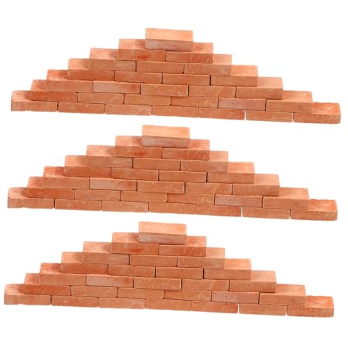 CLISPEED 150 Stück Maßstab Künstliche Backsteine für DIY Modellbau Landschaftsdekoration Sandtisch Architektur Modellbau Zubehör CLISPEED 150 Stück Maßstab Künstliche Backsteine für DIY Modellbau Landschaftsdekoration Sandtisch Architektur Modellbau Zubehör von CLISPEED