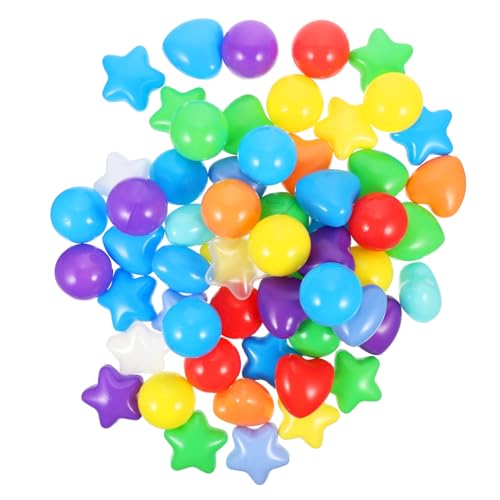 CLISPEED 150 Stück Teiliges Party Spielset mit Plastik Sternbällen Herz und Rundbällen Dickwandige Ozeanbälle für Hand Auge Koordination Geschenkidee für Jungen und Mädchen Vielseitig CLISPEED 150 Stück Teiliges Party Spielset mit Plastik Sternbällen Herz und Rundbällen Dickwandige Ozeanbälle für Hand Auge Koordination Geschenkidee für Jungen und Mädchen Vielseitig von CLISPEED