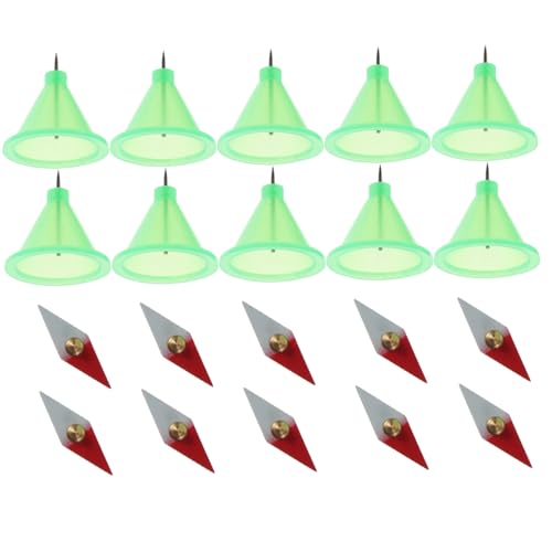 CLISPEED 16 Stück Teiliges Kleine Magnetische Nadel Flügelförmig mit Sockel Physik Experimentiergerät Magnetischer Unterrichtshilfe für Schüler zur Magnetfeld Zufällige Zufällige Farbe von CLISPEED