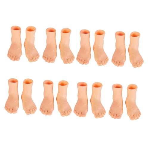 CLISPEED 16Stücke Teiliges Fingerfüße Puppen Realistisches Lehrmodell für für Unterricht und Partys aus Weichem Vinyl Geeignet für Interaktive Lernspiele von CLISPEED