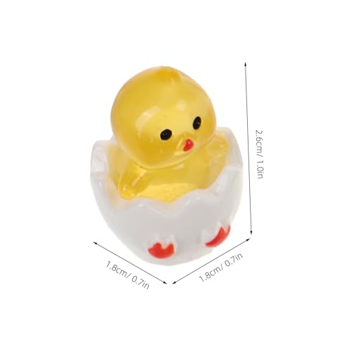 CLISPEED 18 Stück Luminous Miniatur Tierfiguren Teilig Leuchtend im Dunkeln Realistische Kleine Tierornamente für DIY Dekoration von CLISPEED