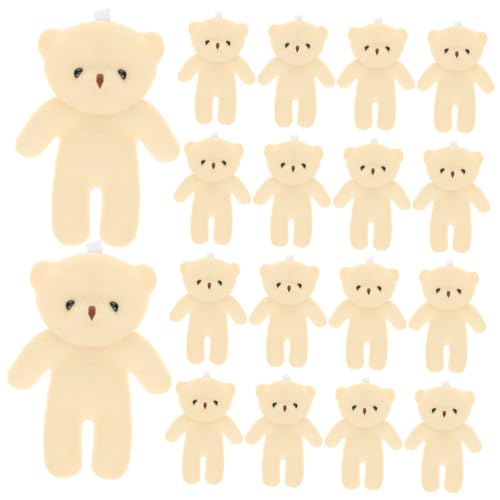 CLISPEED 18 Stück Mini-bärpuppe Cartoon-bär Multipack Kleine Plüschbären Hängend Entzückender Bär Bärendekor Winziger Bär Party Kleiner Weißer Bär Ausgestopfter Bär Kleine Bärenpuppe Stoff CLISPEED 18 Stück Mini-bärpuppe Cartoon-bär Multipack Kleine Plüschbären Hängend Entzückender Bär Bärendekor Winziger Bär Party Kleiner Weißer Bär Ausgestopfter Bär Kleine Bärenpuppe Stoff von CLISPEED