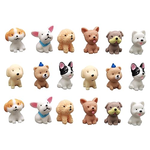 CLISPEED 18 Stück Simulationswelpen Mini Hundefiguren Zahlendekorationen Minifiguren Miniatur Hundeschmuck Kleine Welpenfiguren Welpen Hundeplüsch Kleines Hundespielzeug Harz CLISPEED 18 Stück Simulationswelpen Mini Hundefiguren Zahlendekorationen Minifiguren Miniatur Hundeschmuck Kleine Welpenfiguren Welpen Hundeplüsch Kleines Hundespielzeug Harz von CLISPEED