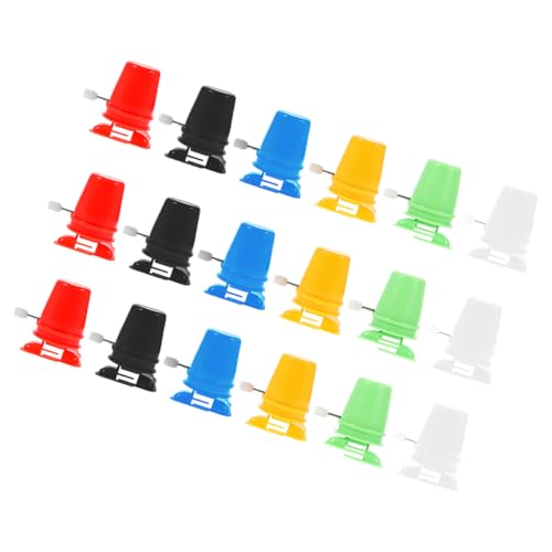 CLISPEED 18 Stück Teiliges Wind up Walking Robot Mechanismus Bunte DIY Antriebsmechanismus Bewegungsspielzeug für Motorischer Fähigkeiten und Kreativer Bastelprojekte von CLISPEED