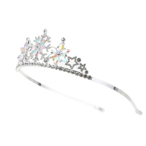 CLISPEED 1Pc Krone Stirnband Geburtstagslöser Schneeflocke Kopfbedeckung Party Haarreifen Krone Dekorative Schneeflocke Krone Weihnachtsstirnband Für Mädchen Schneeflocke Stirnband CLISPEED 1Pc Krone Stirnband Geburtstagslöser Schneeflocke Kopfbedeckung Party Haarreifen Krone Dekorative Schneeflocke Krone Weihnachtsstirnband Für Mädchen Schneeflocke Stirnband von CLISPEED